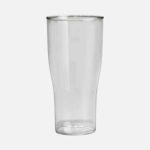 bicchiere birra infrangibile trasparente